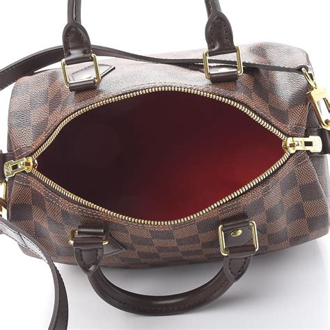 louis vuitton damier ebene speedy bandouliere 25|lv speedy 25 price.